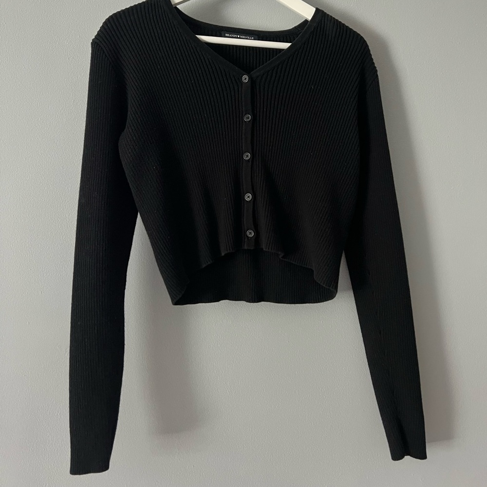 Black Brandy Melville Long Sleeve Sweater